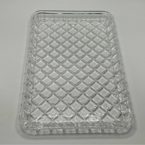 Cellini Collection Fine Crystal 4pc Vanity Set - Picture 3 of 14